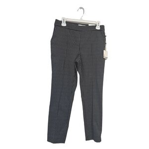 Jules & Leopold Black and White Tapered Trousers